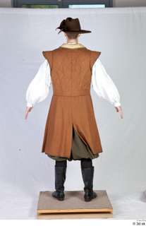  Photos Archer Man in Cloth Armor 2 Medieval clothing a poses medieval archer whole body 0005.jpg
